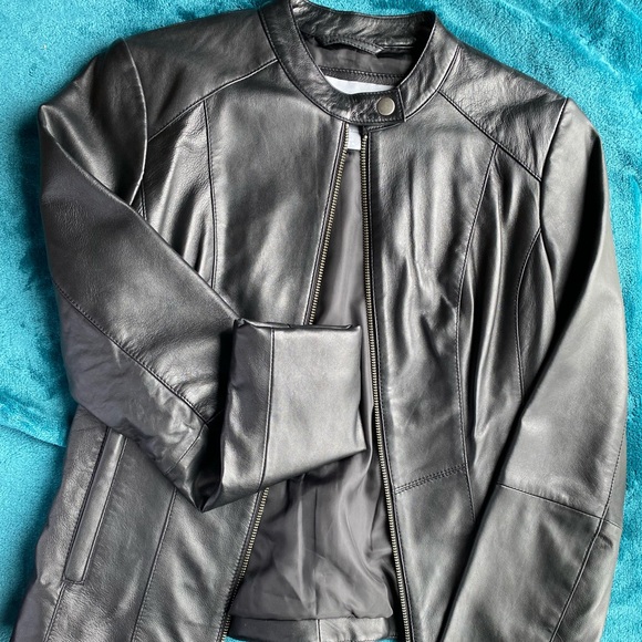 Genuine Leather Jacket - Picture 1 of 4
